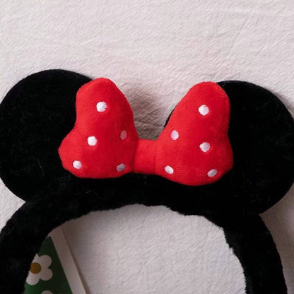 Grejači za uši Minnie Mouse sa mašnicom