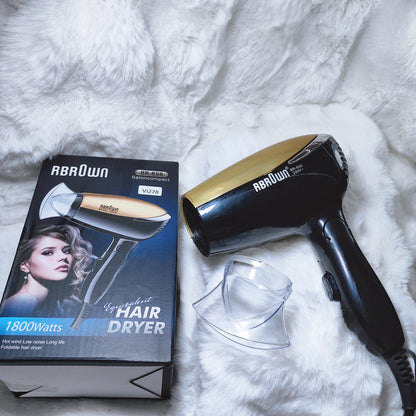 💛 RBROWN BR-858 – Profesionalni fen za kosu (1800W) 💛