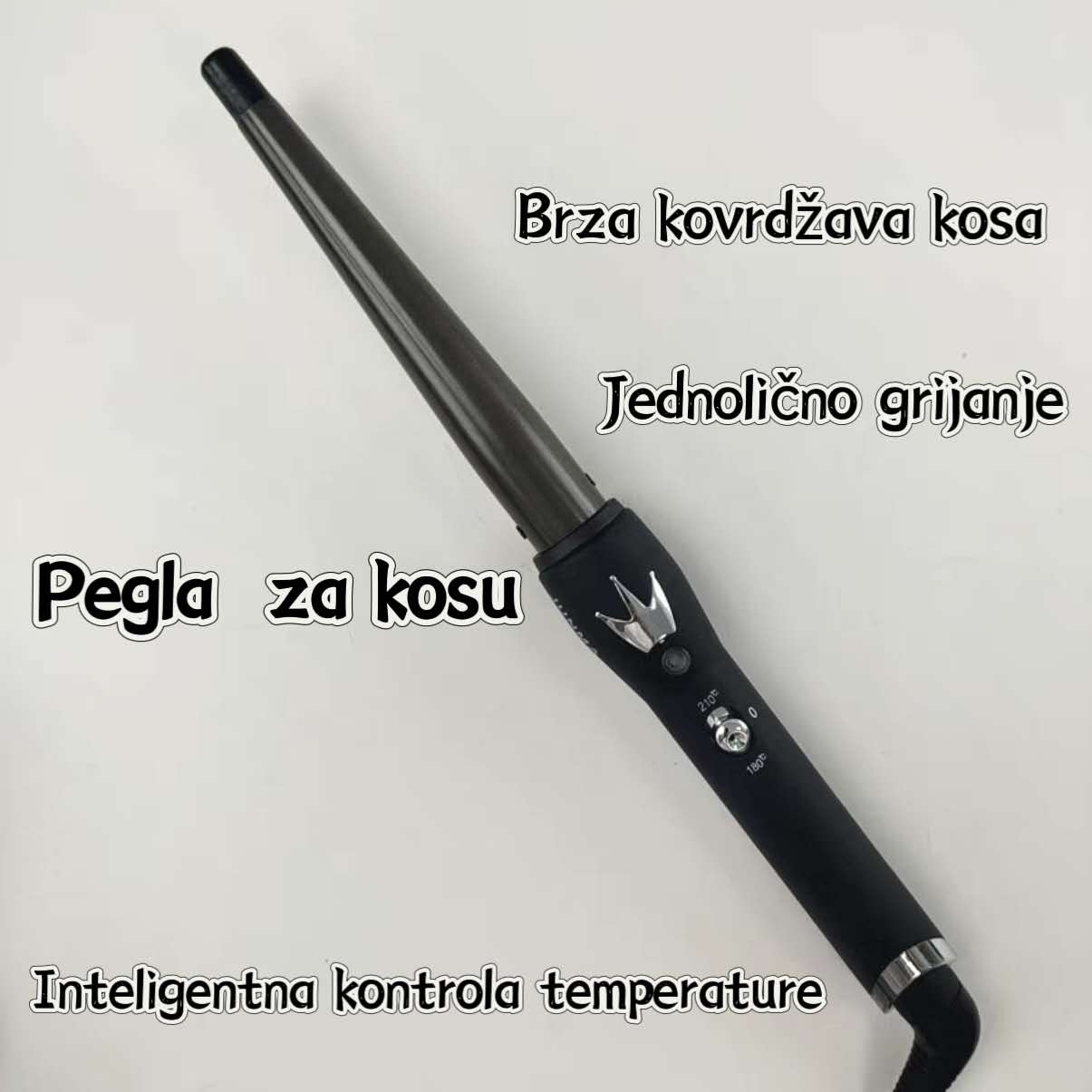 🌟 Profesionalni Curling Wand "F-13" 🌟